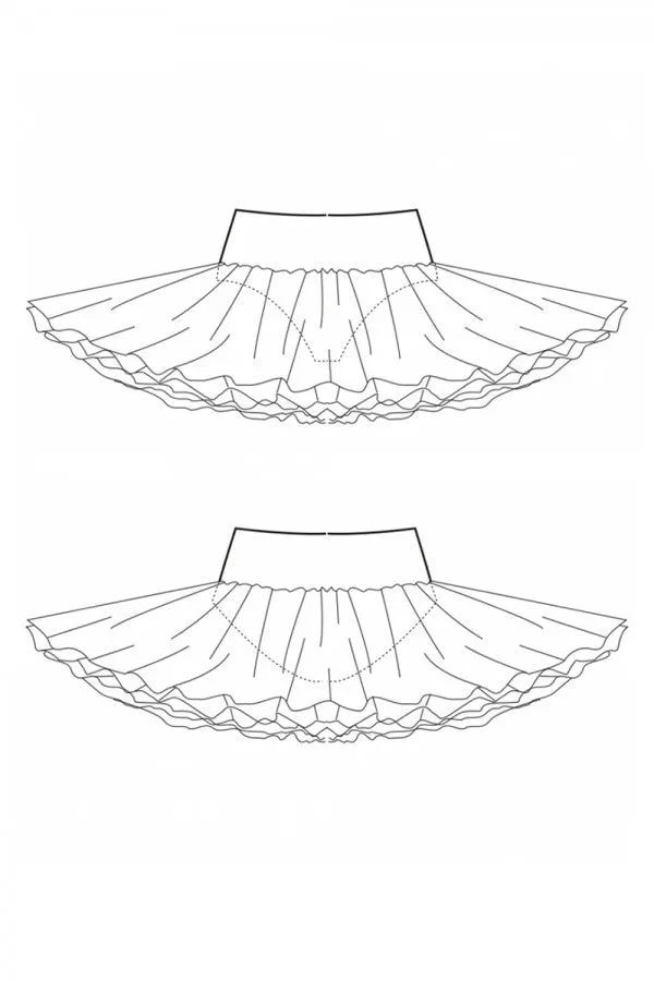 R2921 Ladies Rehearsal Tutu