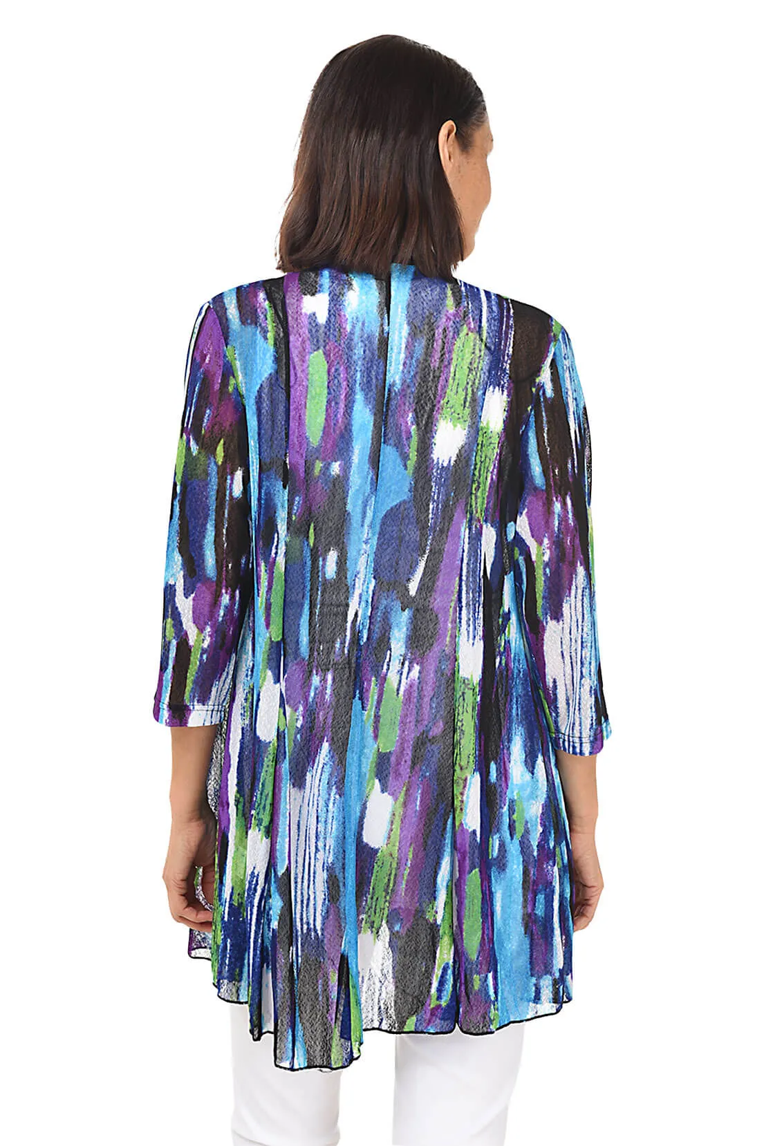 Raindrops Mesh Cardigan