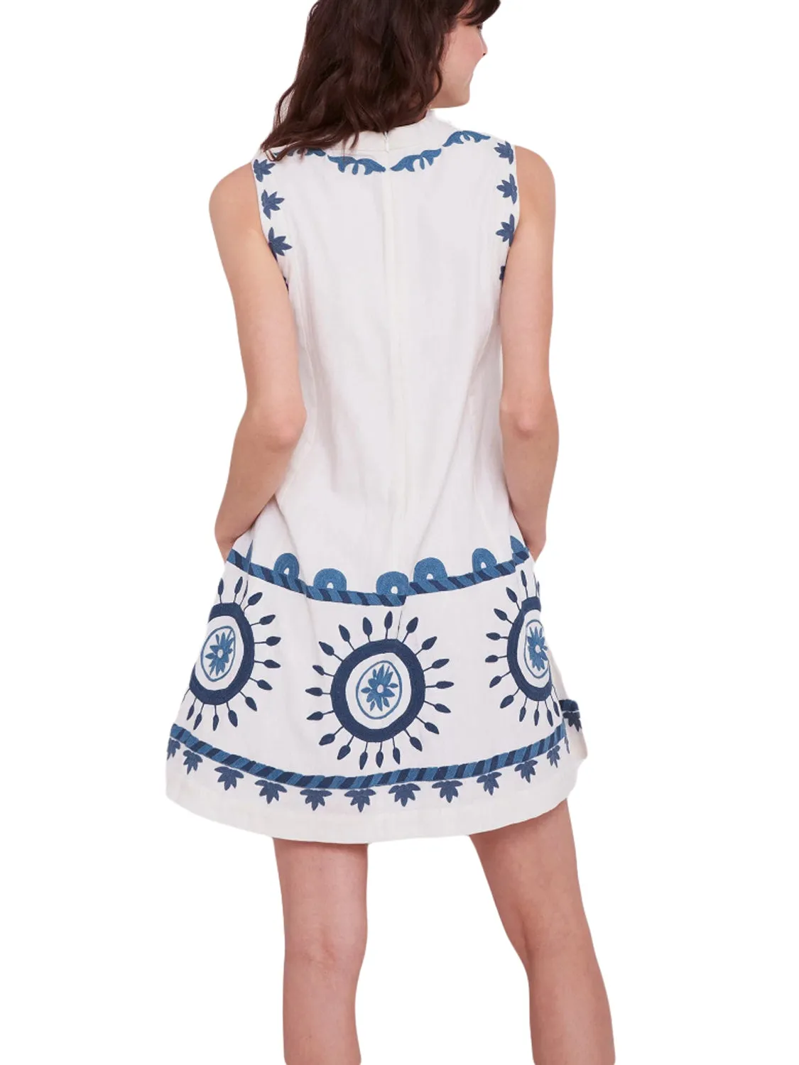ROBERTA ROLLER RABBIT Women's Vapor Sabra Dress $275 NEW