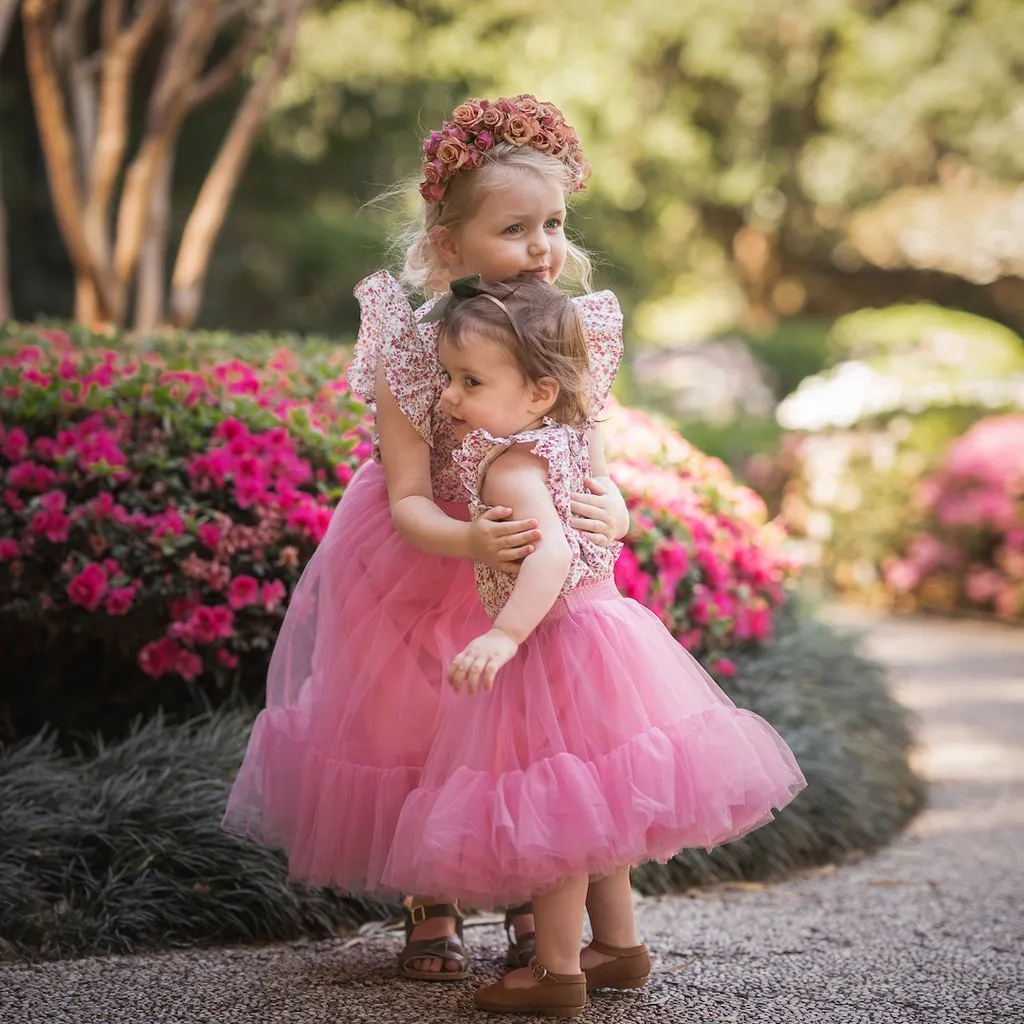 Romantic Ruffle Tutu - Vintage Rose