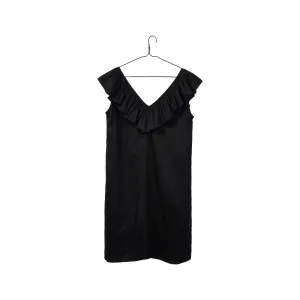 Ruffle Dress - Black