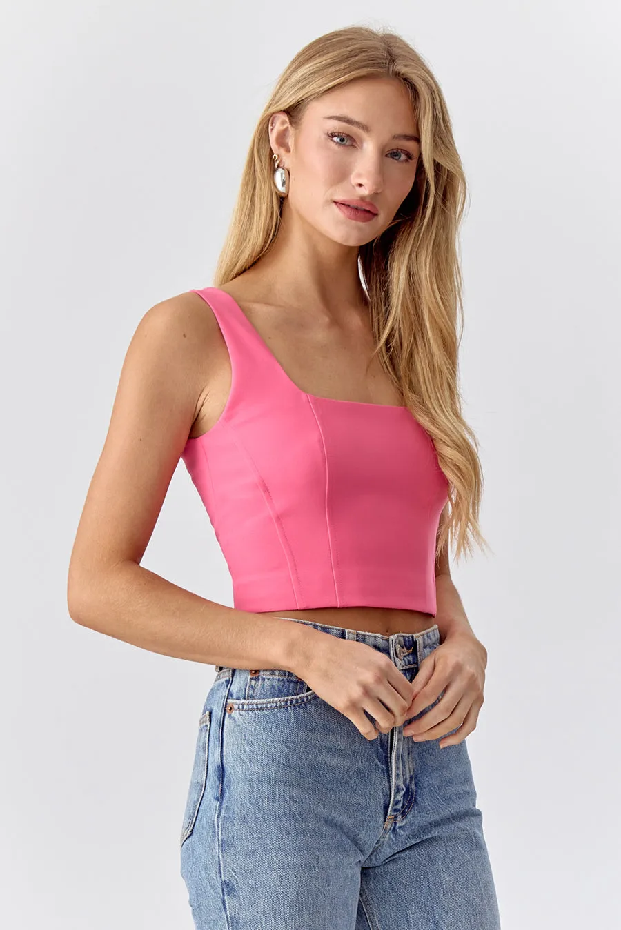 Scarlett Square Neck Crop Top