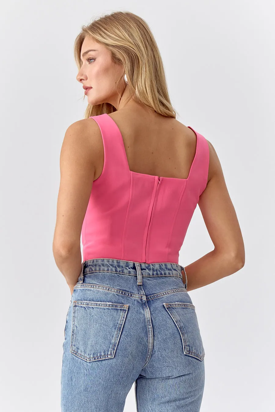 Scarlett Square Neck Crop Top