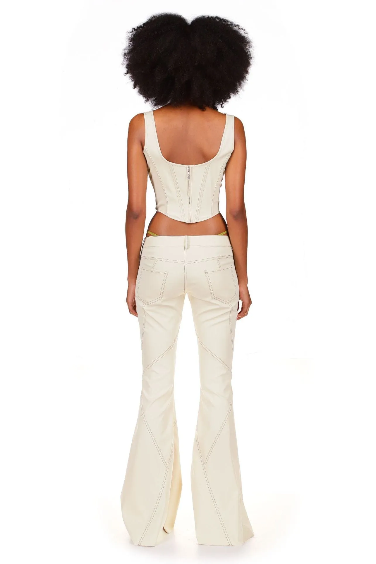 Sesame Fitted Corset Top