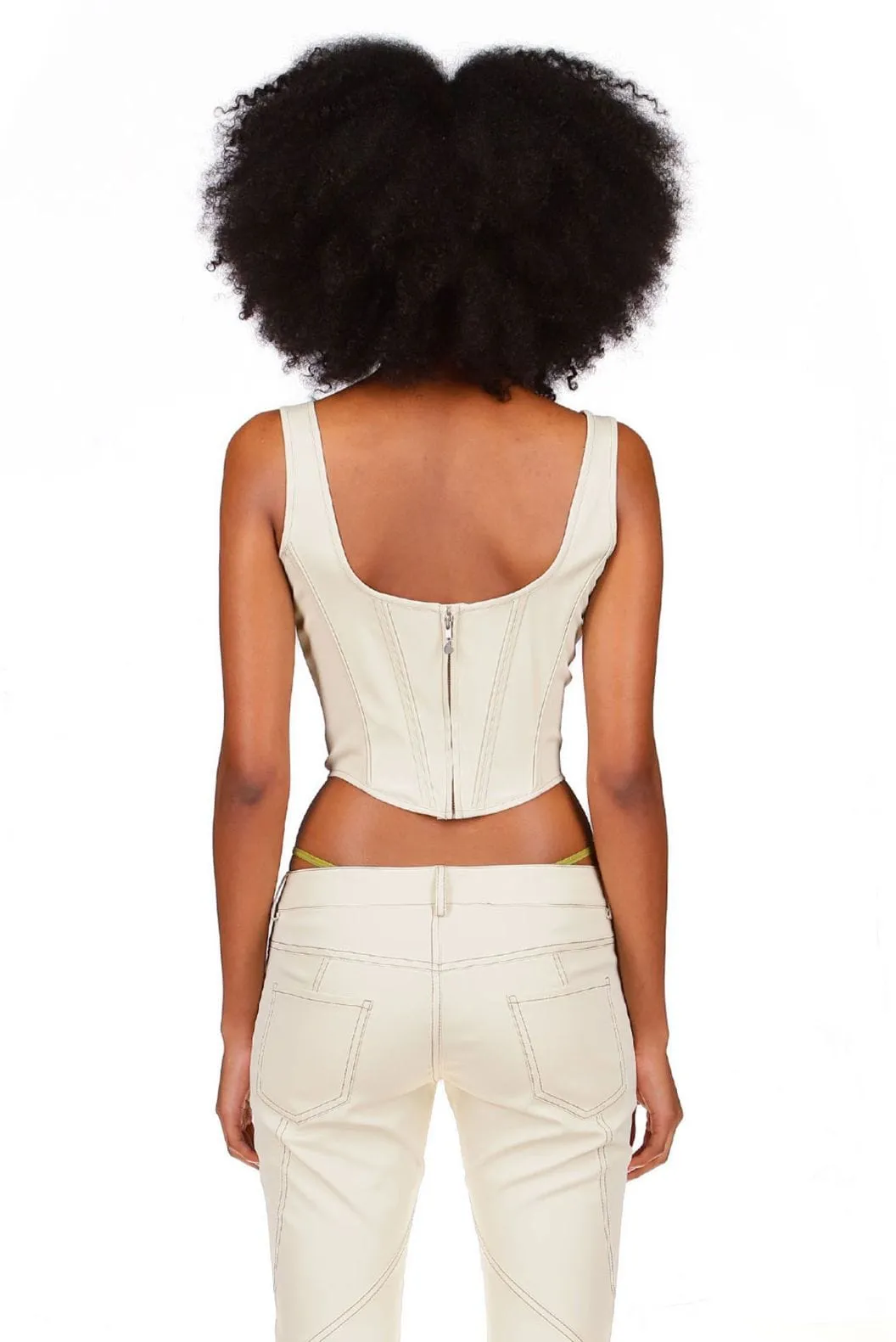 Sesame Fitted Corset Top