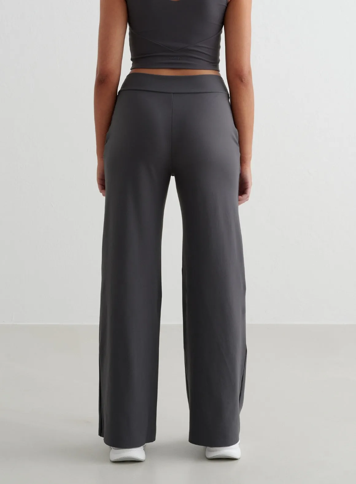 Shadow Grey Sense Wide Pants