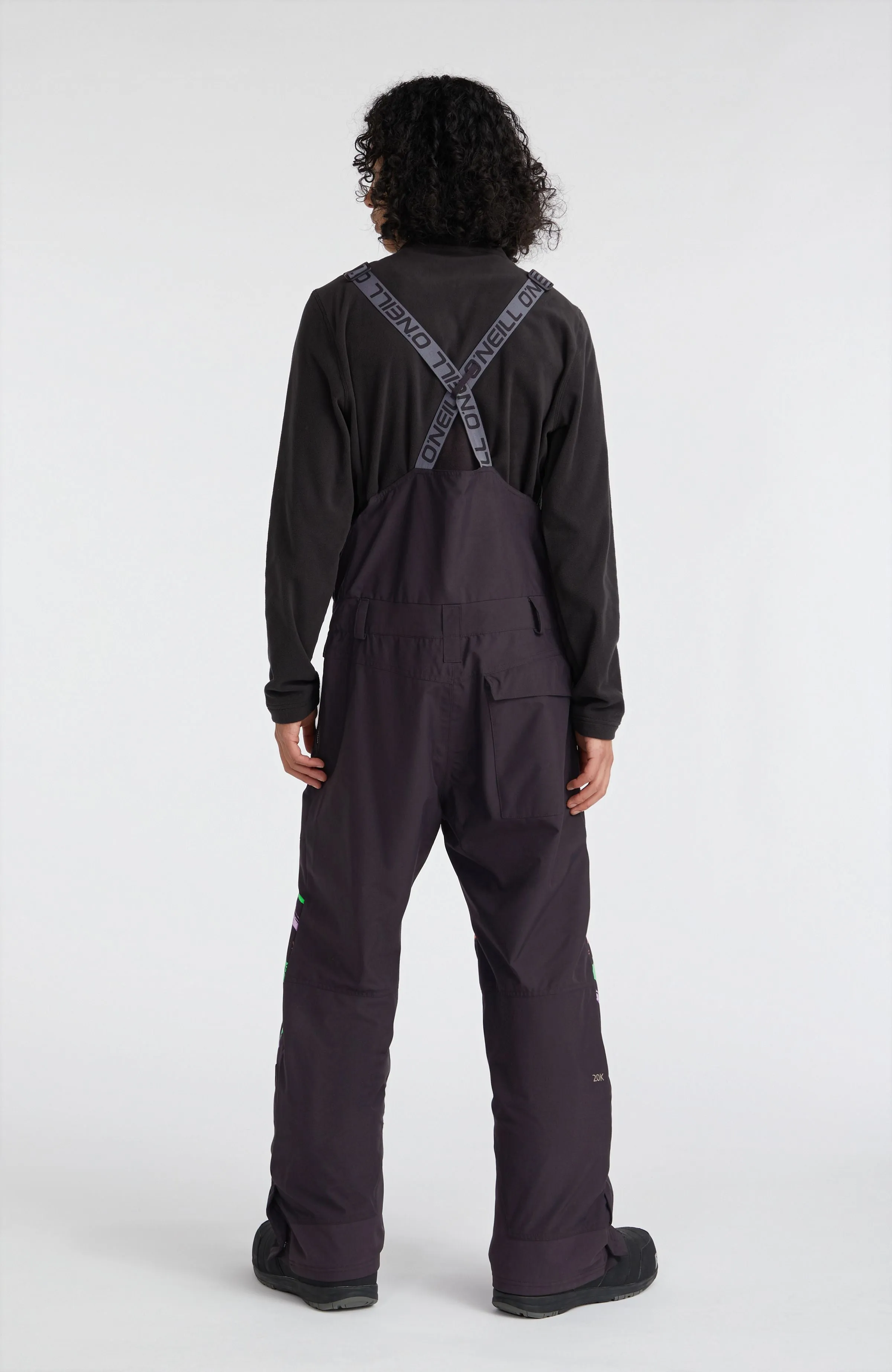 Shred Bib Skihose | Black Kemper Print
