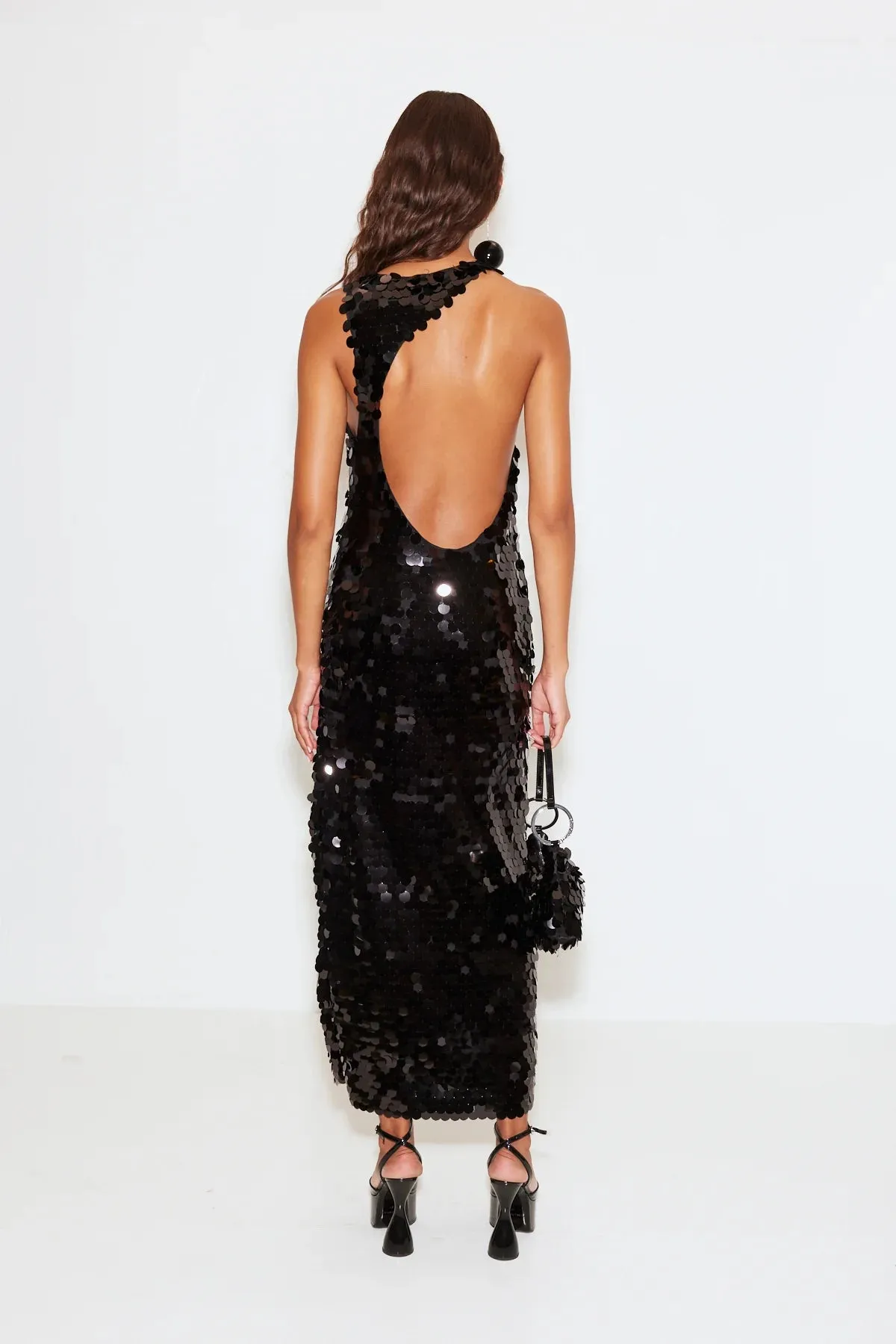 Simon Miller - Sequin Lou dress in Black