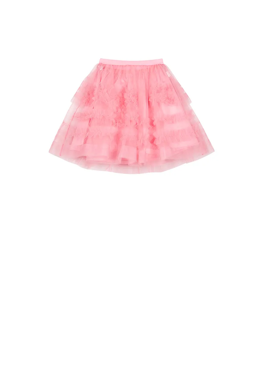 Skirt / jnby by JNBY Tulle-panels Skirt