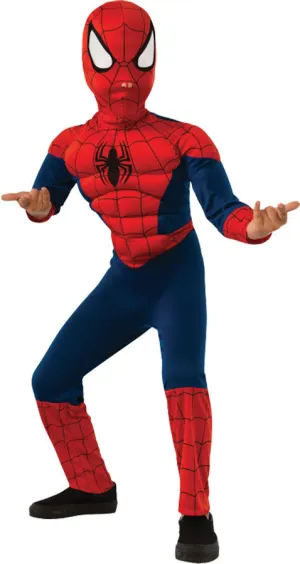 Spiderman Muscle Child Boy's Costume