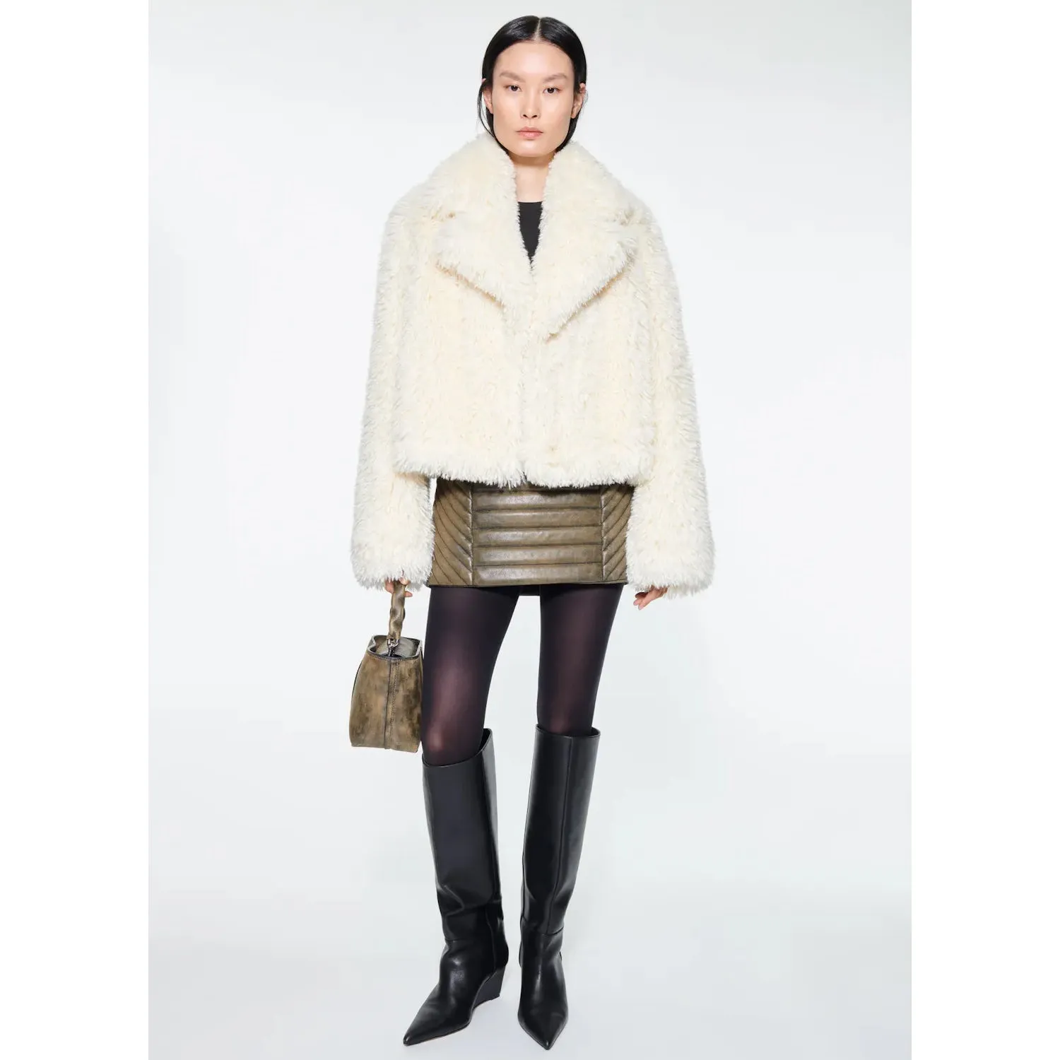 Stand Studio Samara Jacket Off White