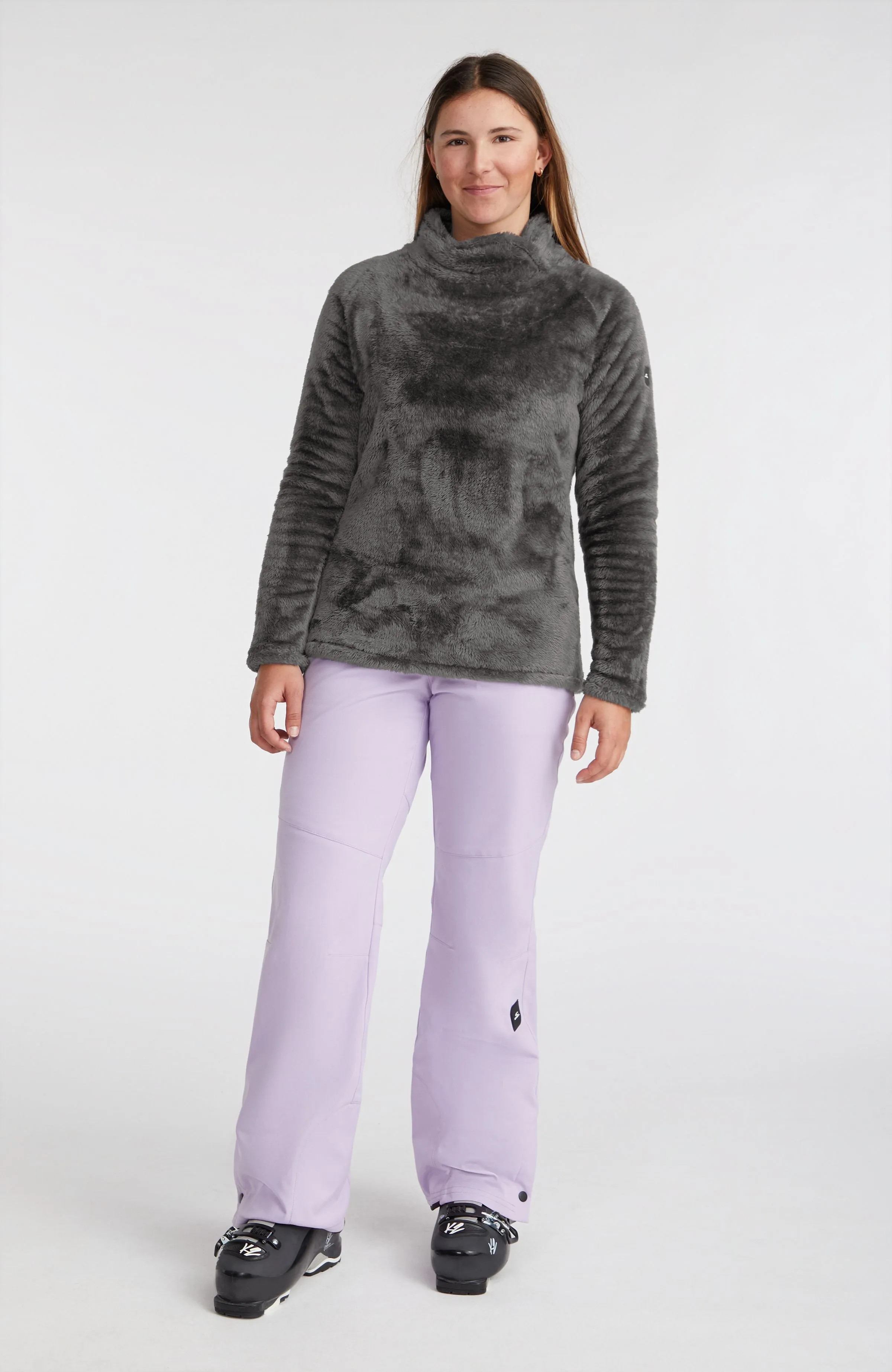 Star Melange Skihose | Purple Rose
