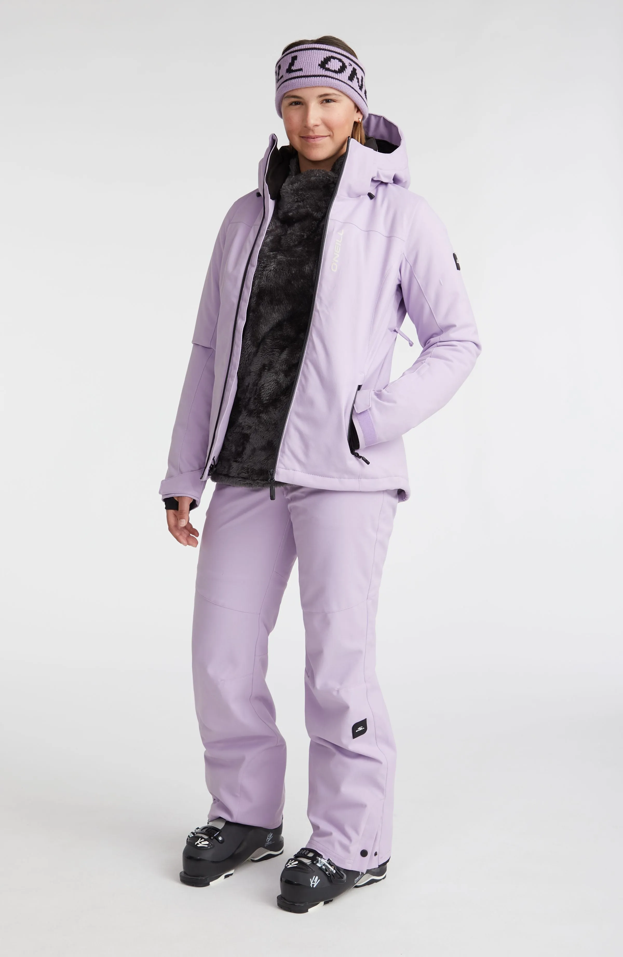 Star Melange Skihose | Purple Rose