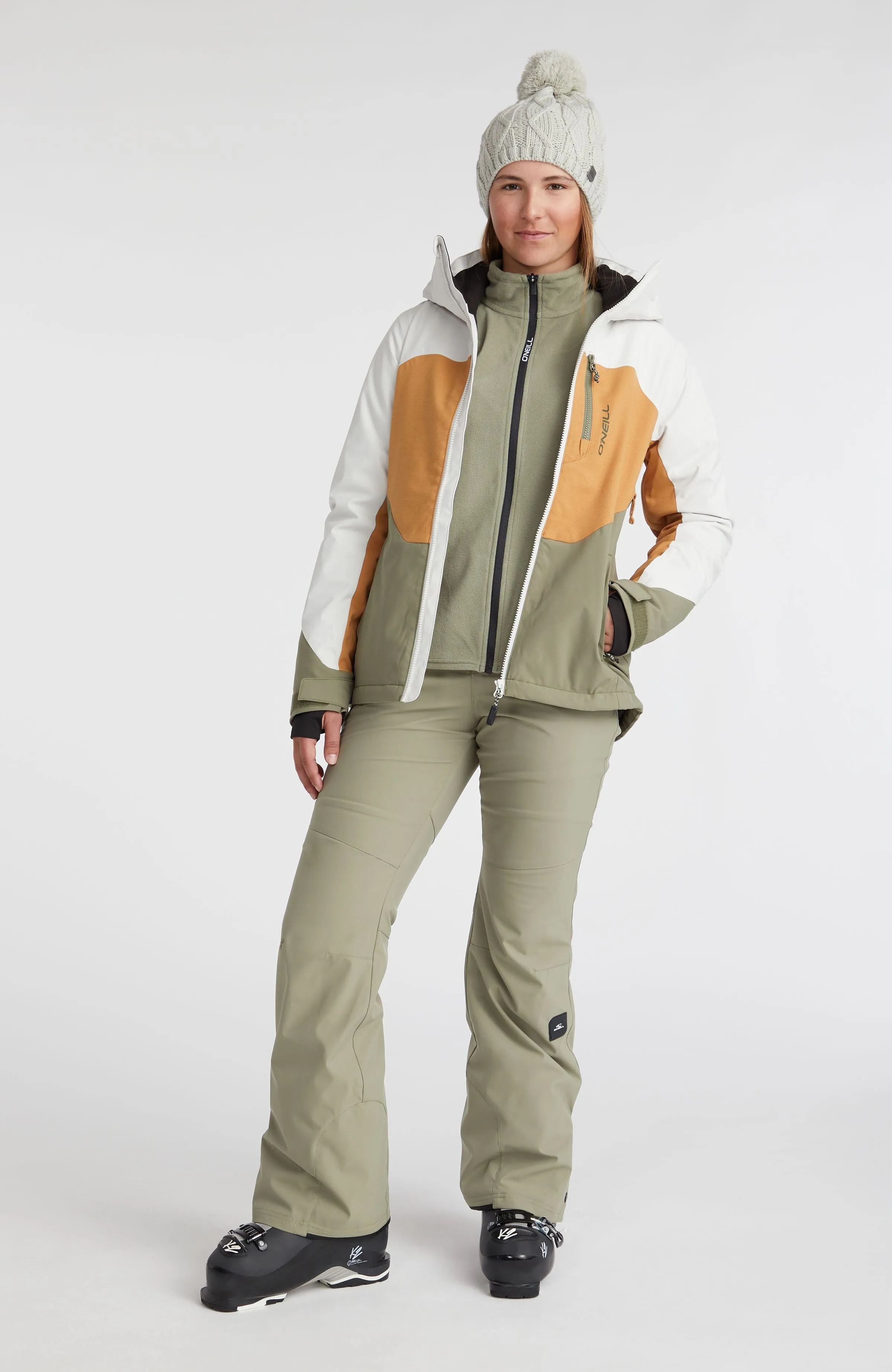 Star Slim Skihose | Deep Lichen Green