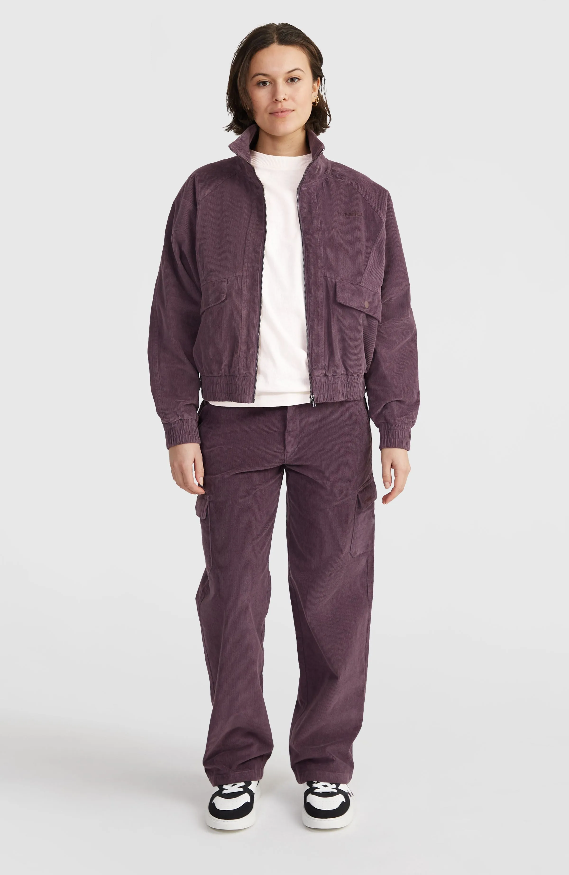 Surf Heroes Cord-Cargohose | Mauve Miracle