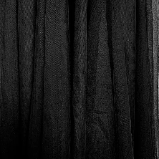 Swan Lake Skirt - Black Long
