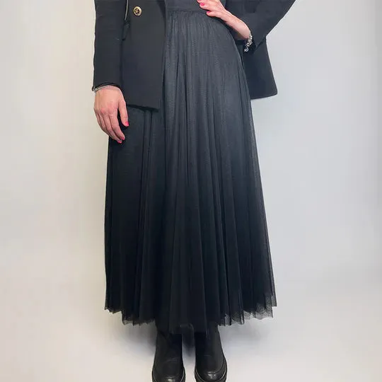 Swan Lake Skirt - Black Long