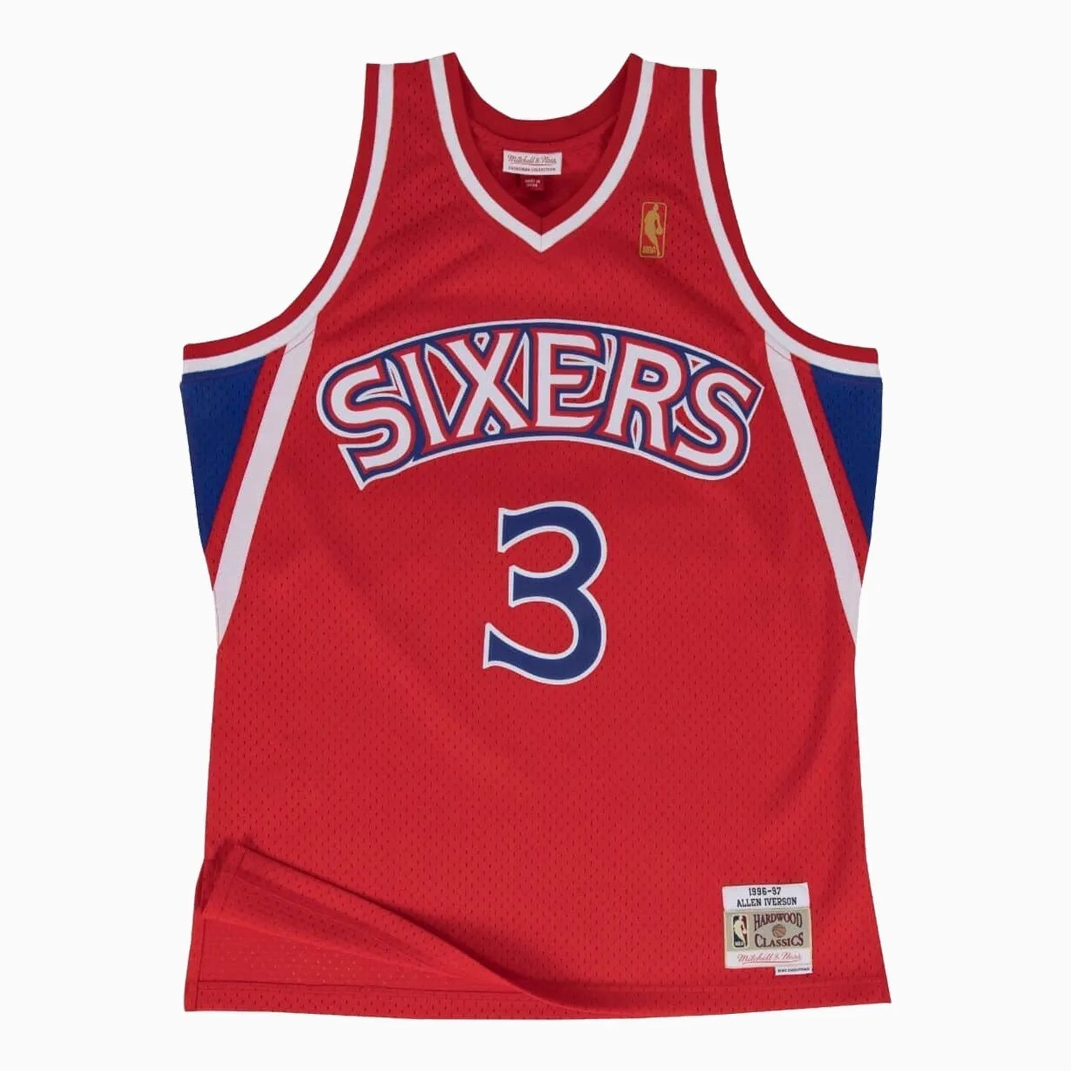 Swingman Allen Iverson Philadelphia 76Ers NBA 1996-97 Jersey