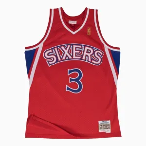 Swingman Allen Iverson Philadelphia 76Ers NBA 1996-97 Jersey