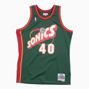 Swingman Seattle Supersonics Shawn Kemp NBA 1995-96 Jersey