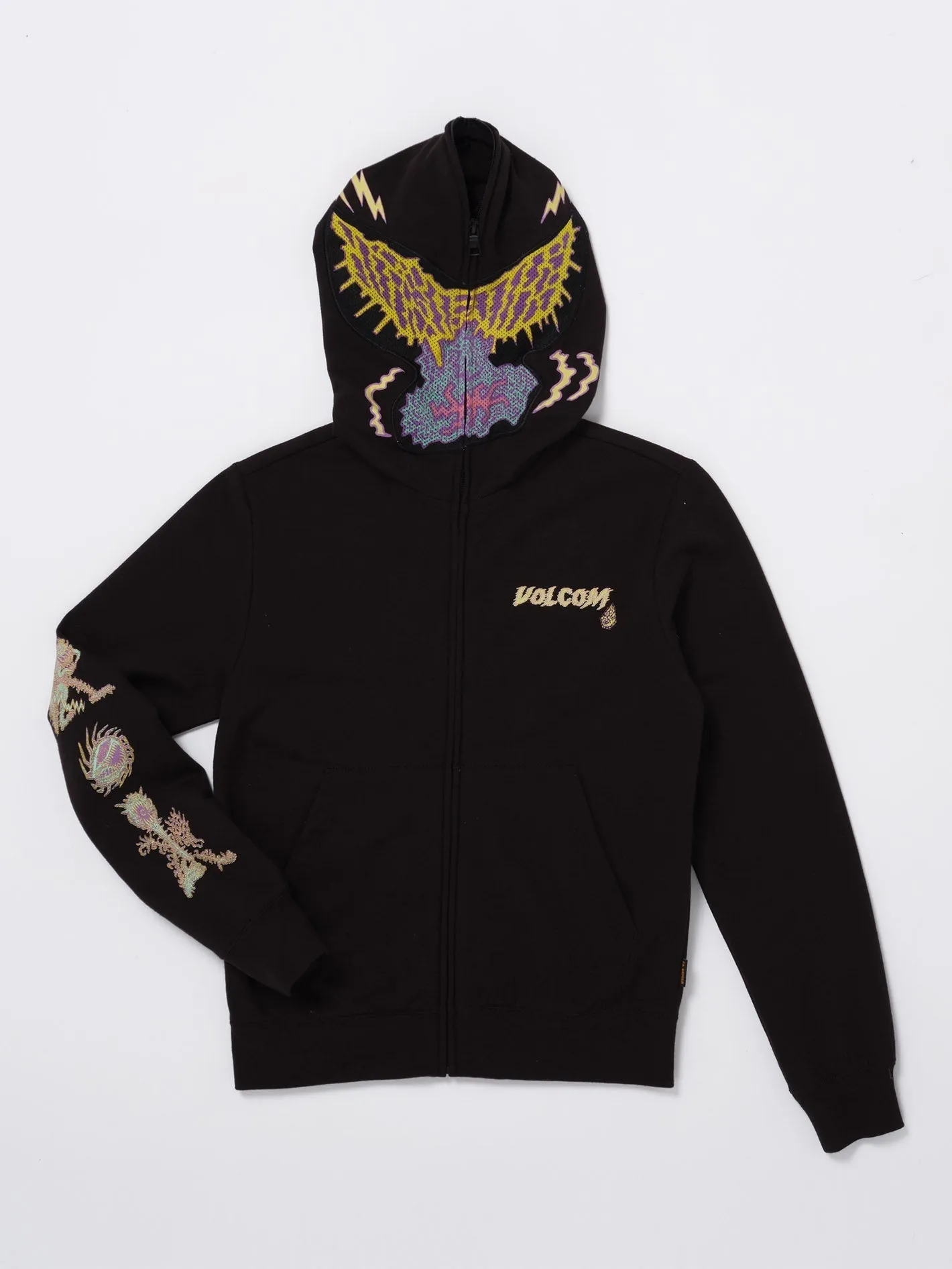 Tetsunori Full Zip Kapuzenpullover - BLACK  - (KINDER)