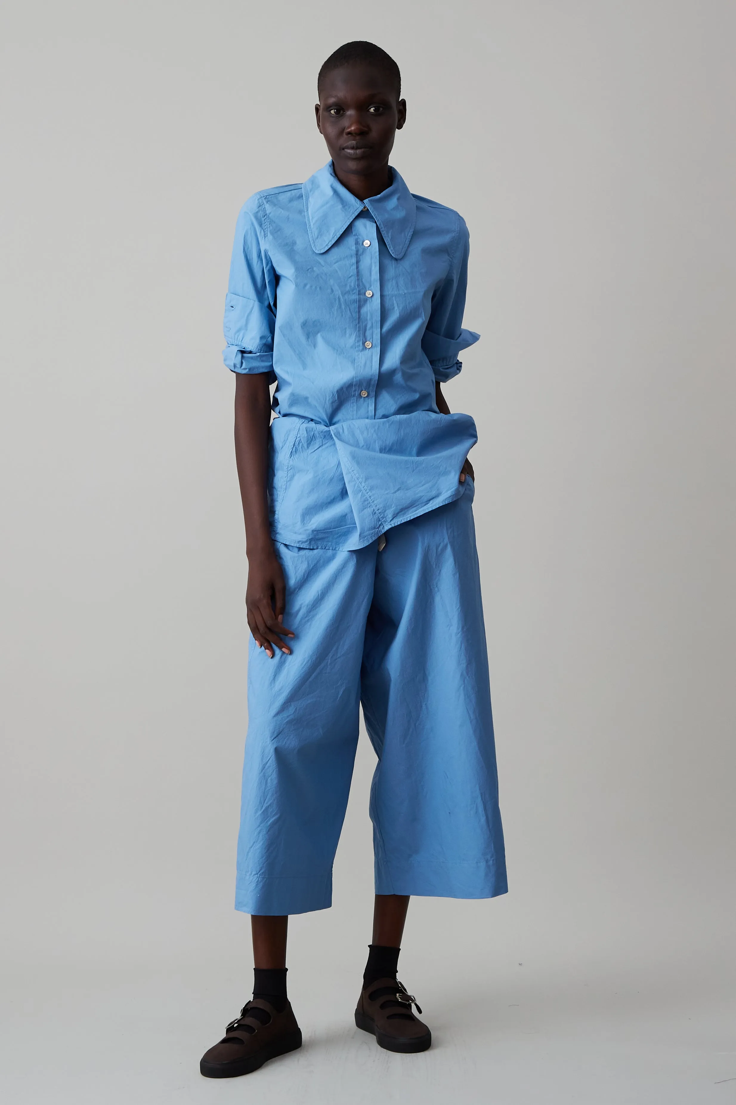 THEOS PANT | ASHLEIGH BLUE POPLIN