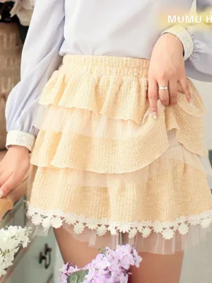 tiers in heaven ruffle skirt