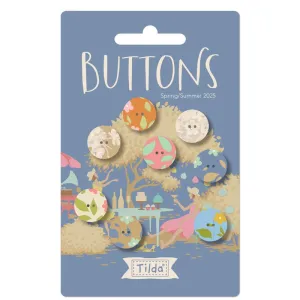 Tilda Sunday Brunch | 14mm Buttons (8)