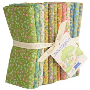 Tilda Sunday Brunch | Fat Quarter Pack | Tipsy Blenders (12)