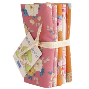 Tilda Sunday Brunch | HALF METRE Pack | Pink / Ginger (5)