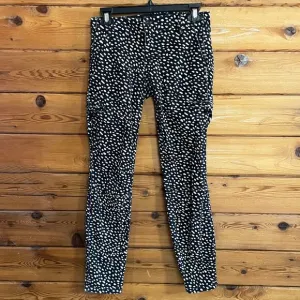 TORY BURCH Pants Black &amp; Off White skinny Jeans size 25