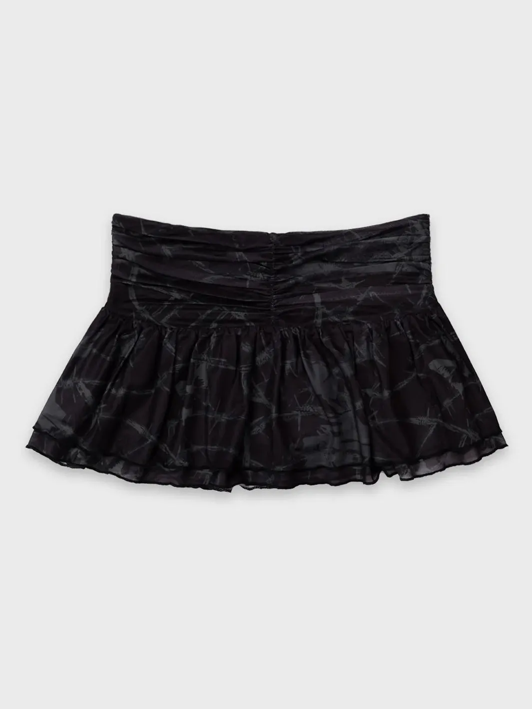 TRESPASS RUFFLE SKIRT