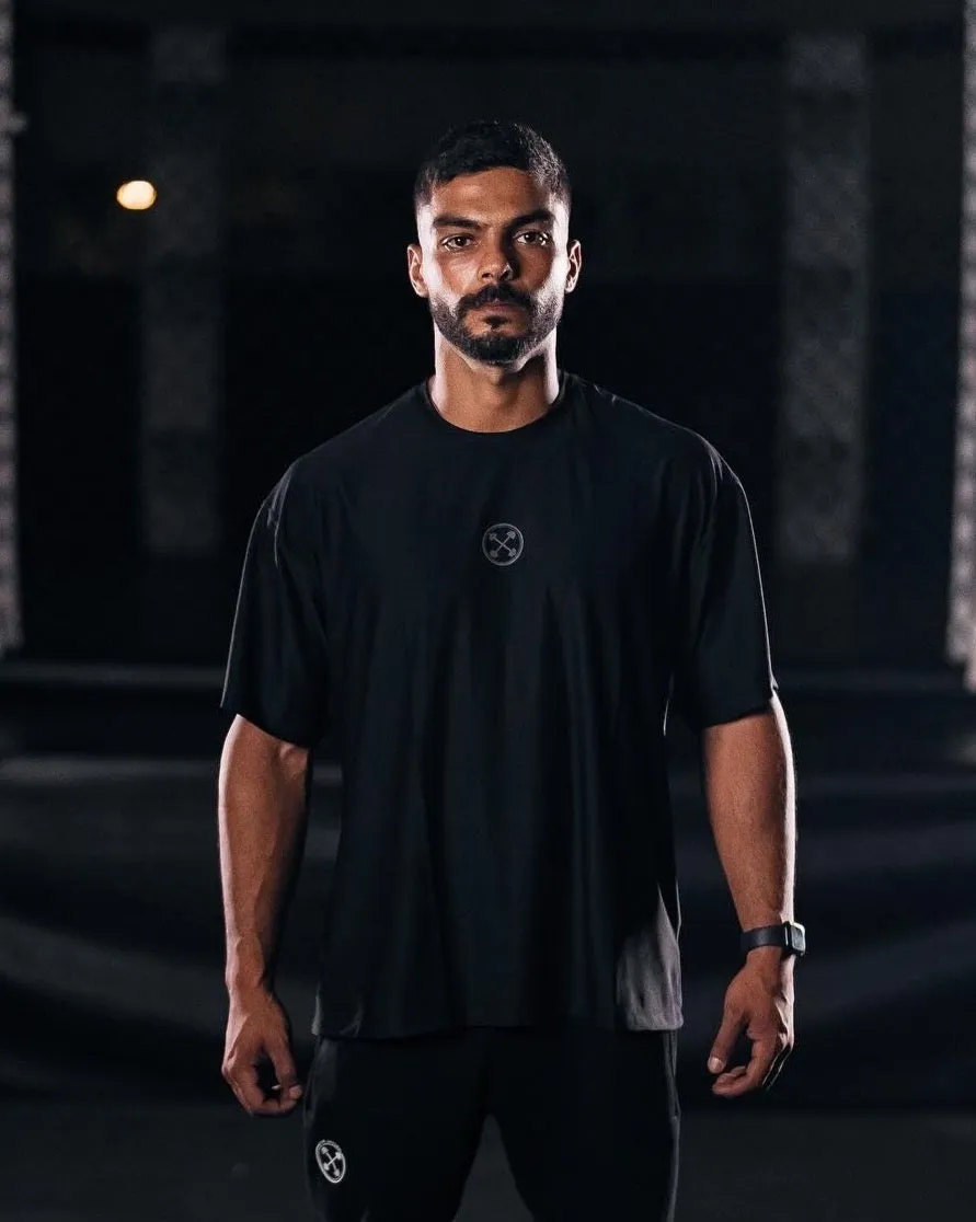 ULTRA Oversized Bar-Basic T-Shirt [Nano-Mesh]