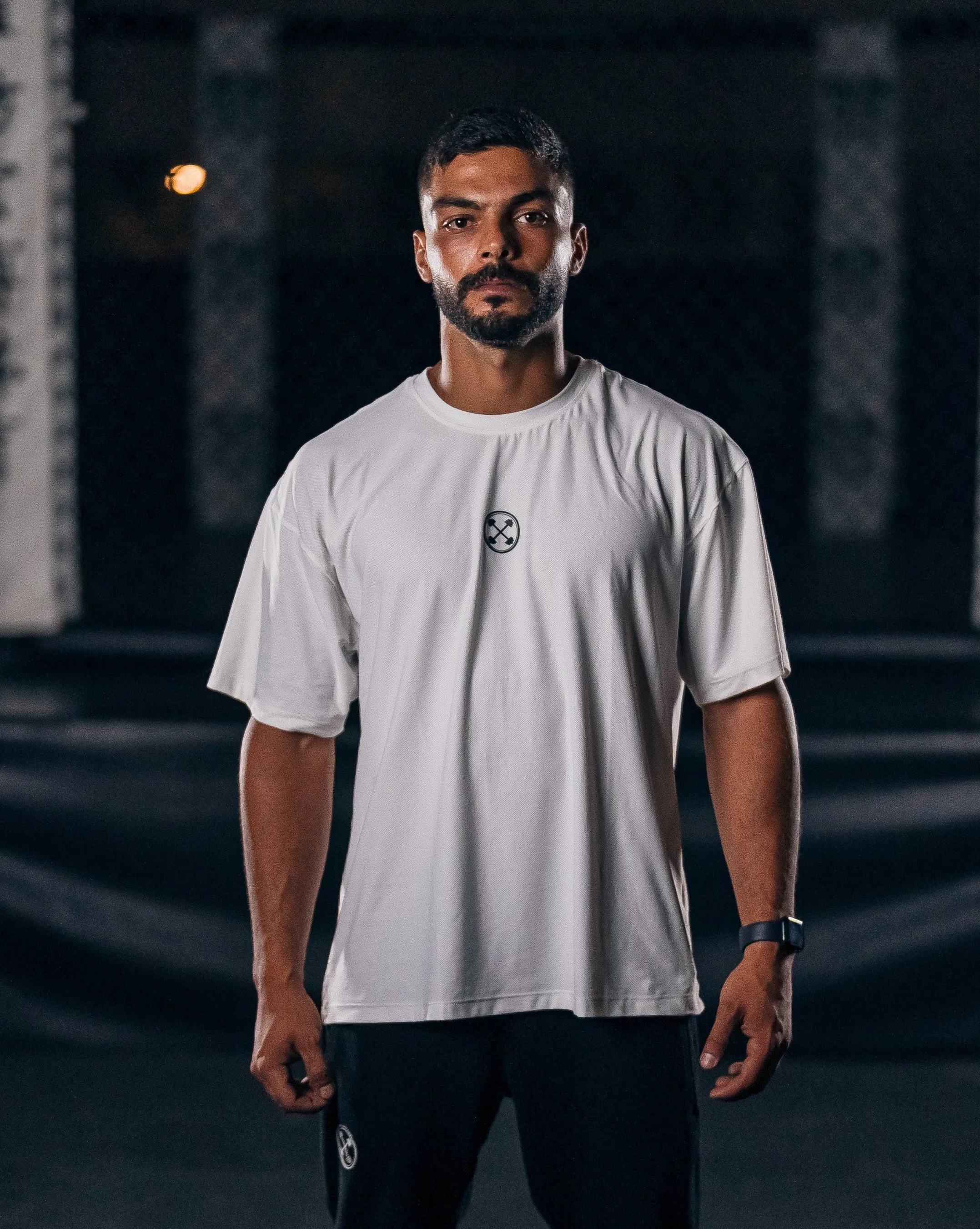 ULTRA Oversized Bar-Basic T-Shirt [Nano-Mesh]