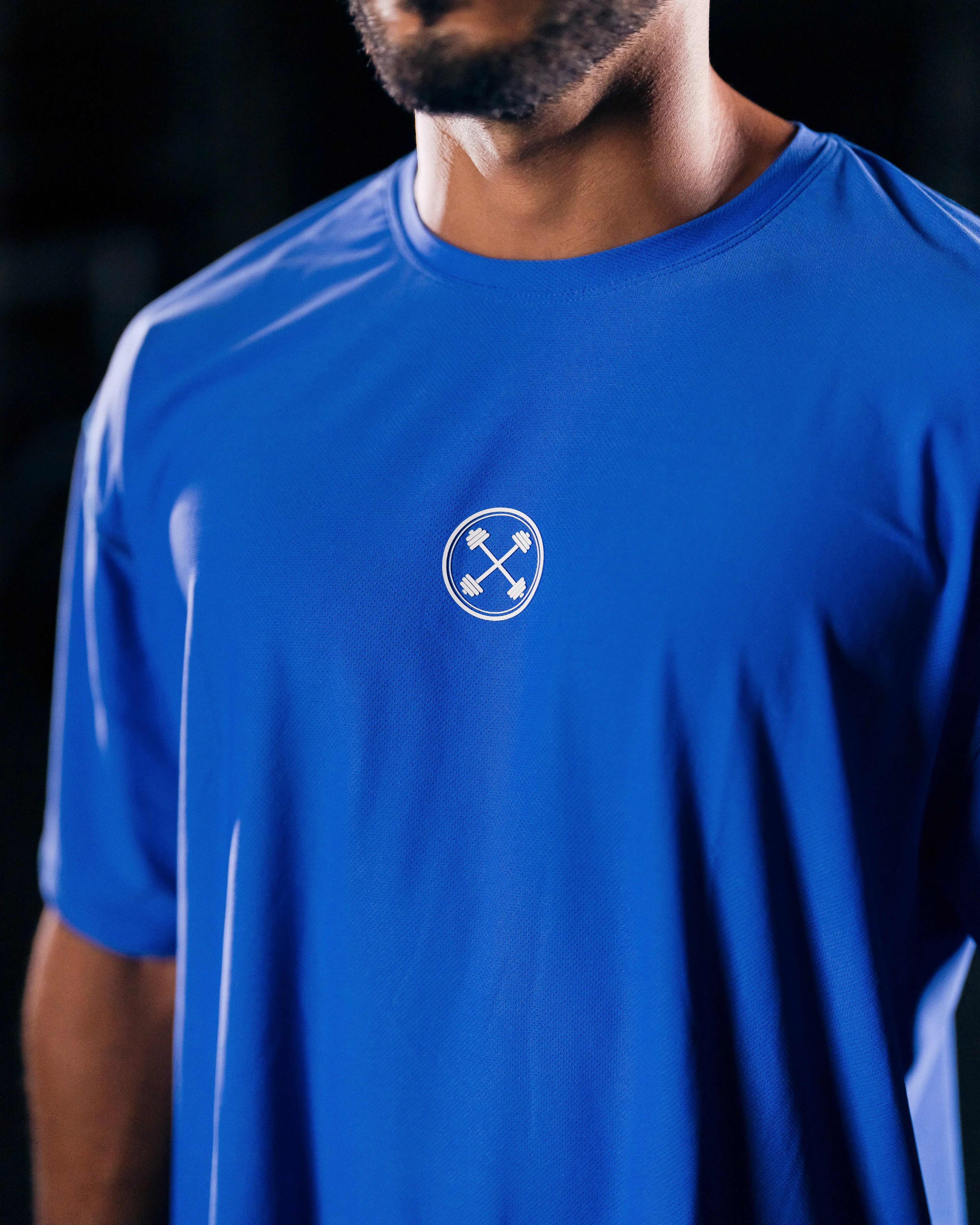 ULTRA Oversized Bar-Basic T-Shirt [Nano-Mesh]