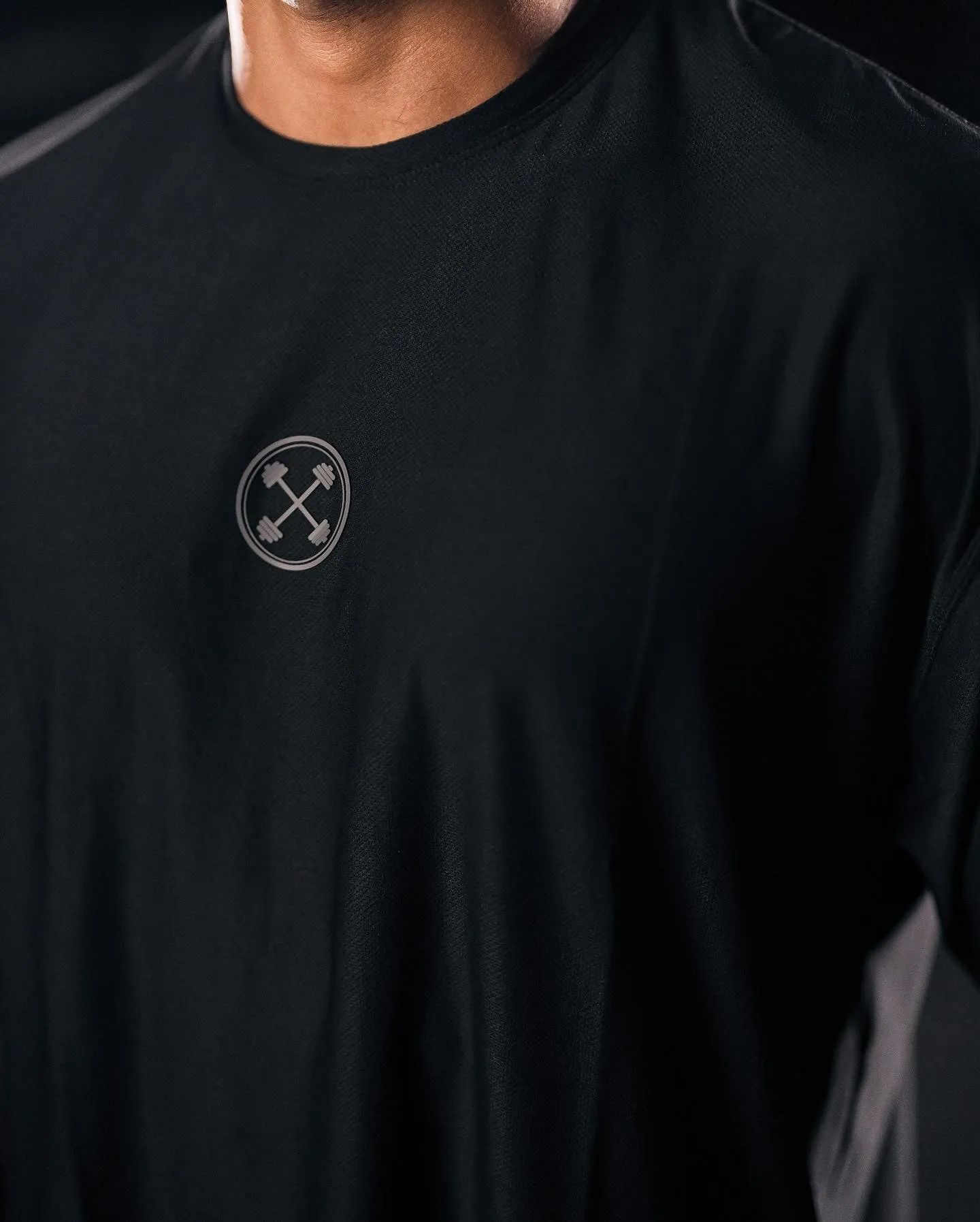 ULTRA Oversized Bar-Basic T-Shirt [Nano-Mesh]