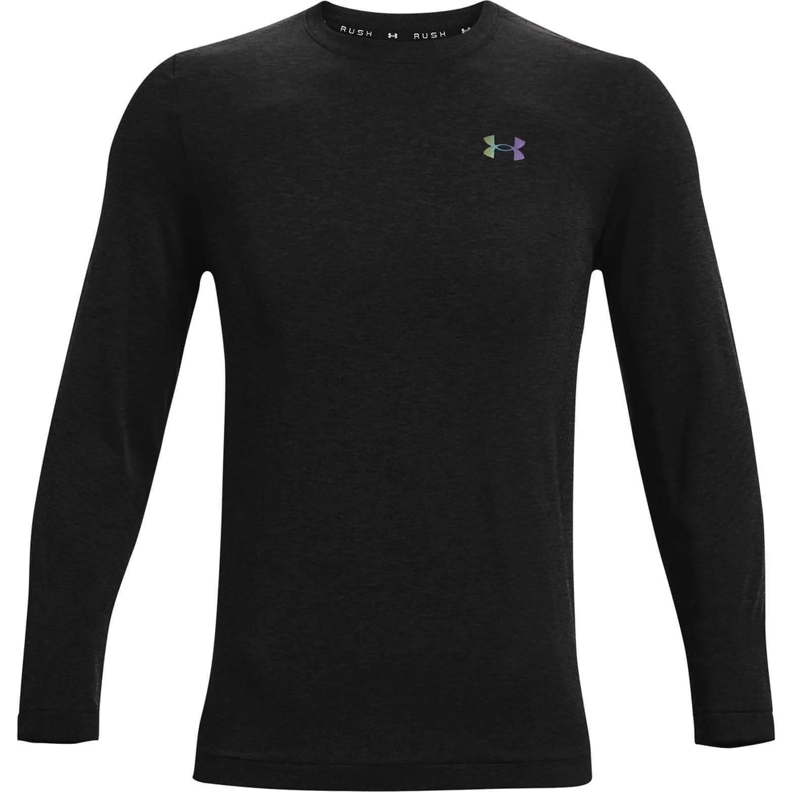 Under Armour Rush Seamless Long Sleeve Mens Training Top - Black