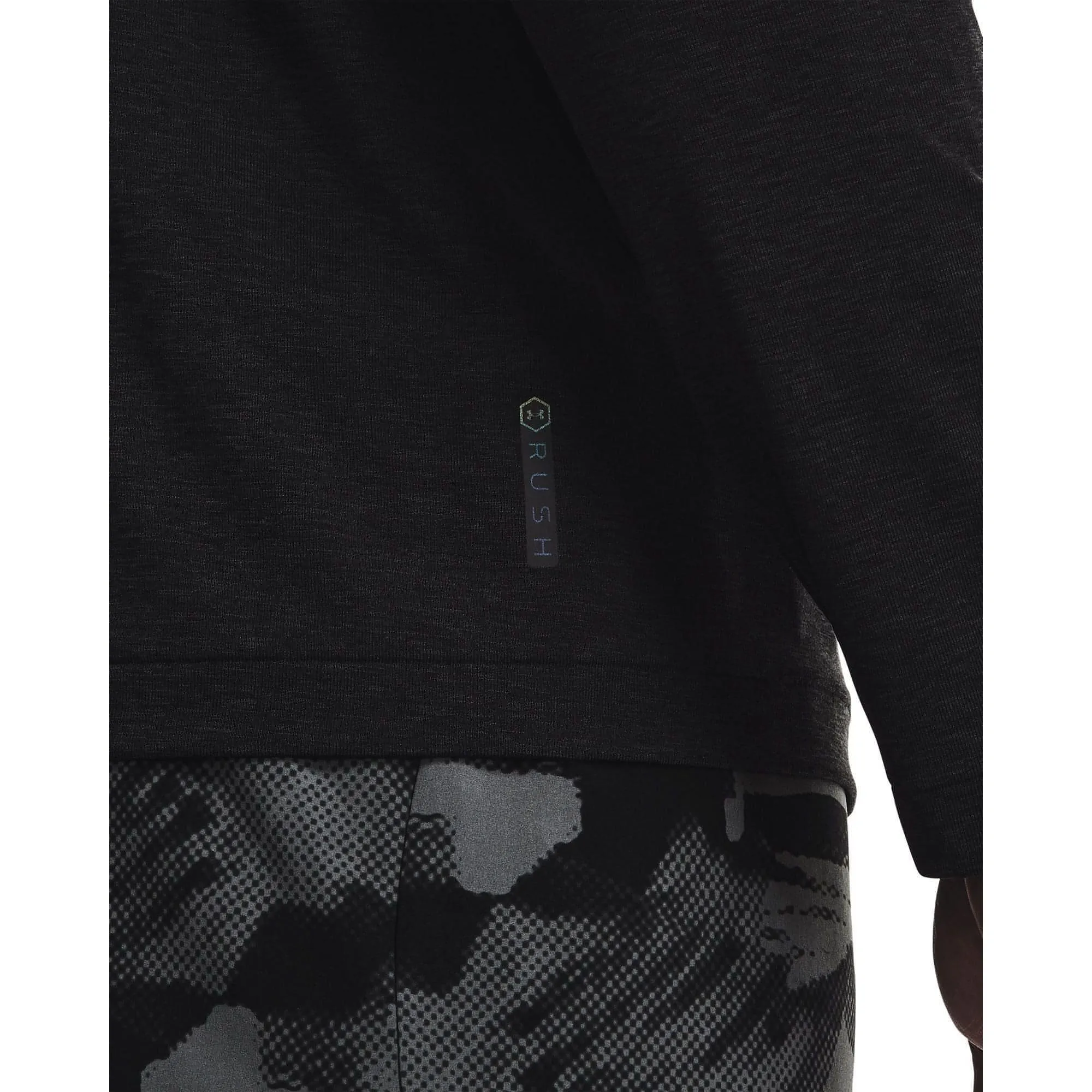 Under Armour Rush Seamless Long Sleeve Mens Training Top - Black
