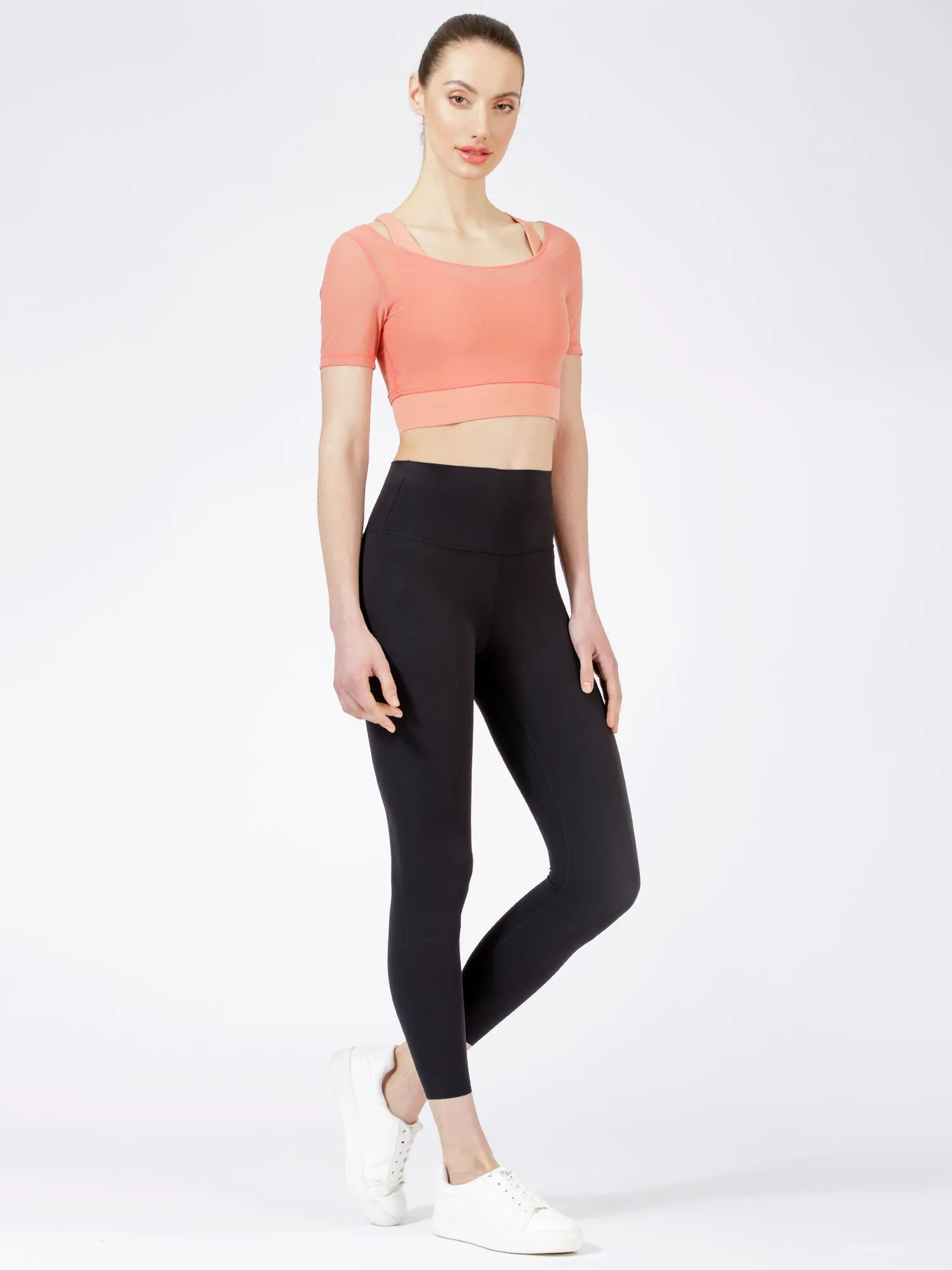 UNITY MESH CROPPED TOP, CALIFORNIA/CALIFORNIA MESH