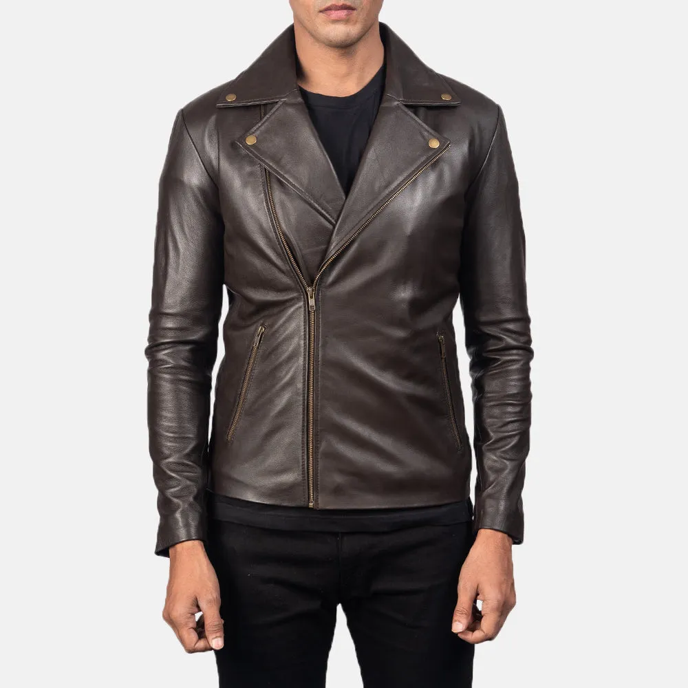 UrbanRider Leather Biker Jacket