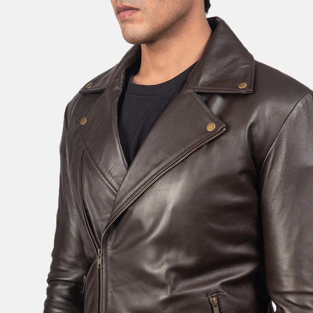 UrbanRider Leather Biker Jacket