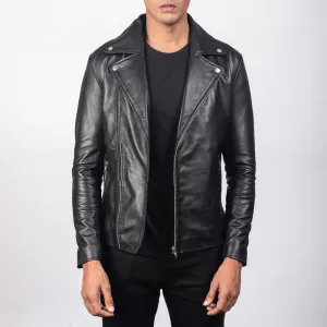 UrbanRider Leather Biker Jacket
