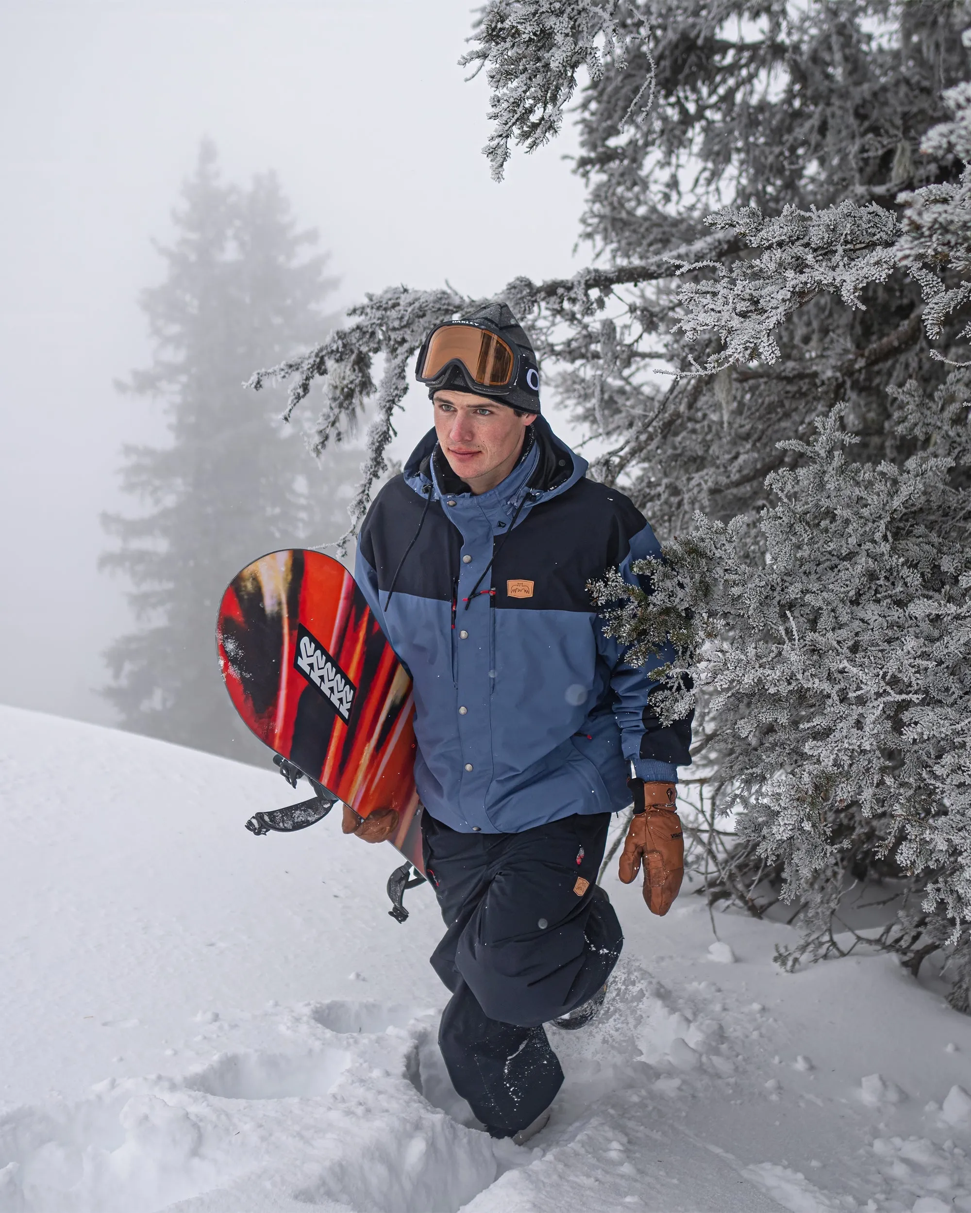 Veste Longo Gore-Tex - Indigo