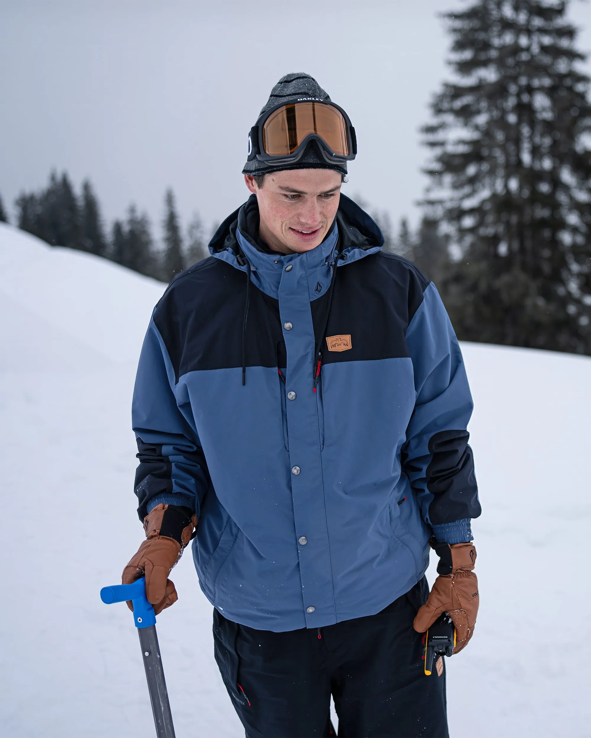 Veste Longo Gore-Tex - Indigo