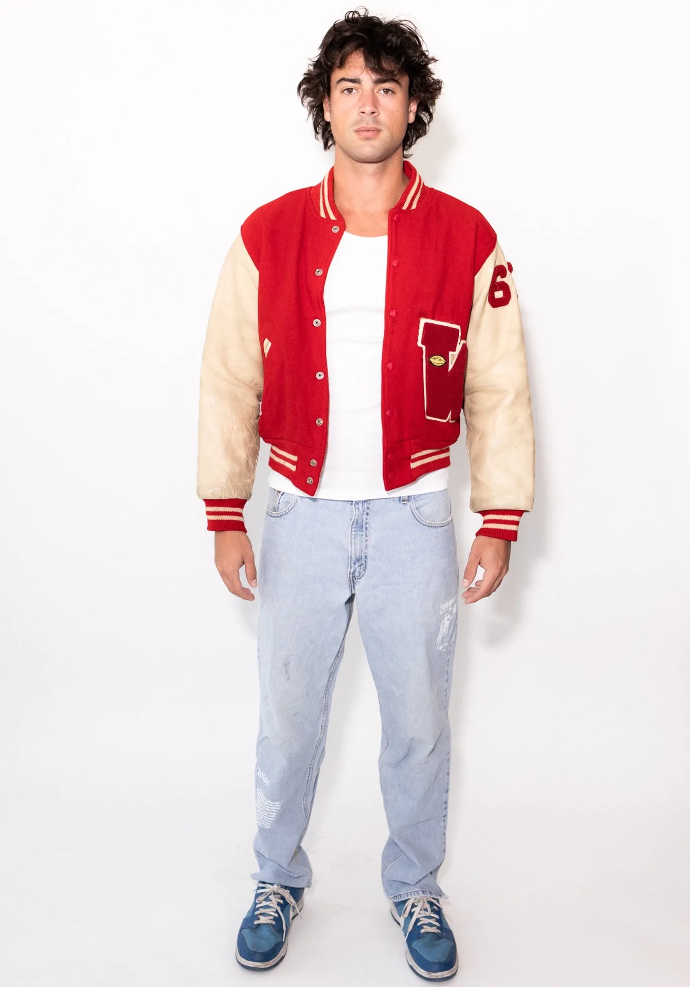 W67 Red Varsity Jacket