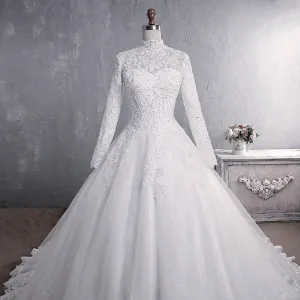 Wedding Dress European American Lace