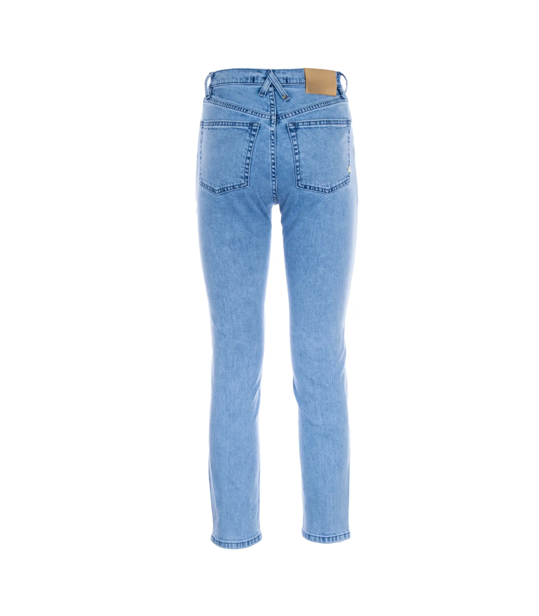 Woman Skinny Pants - Light Blue