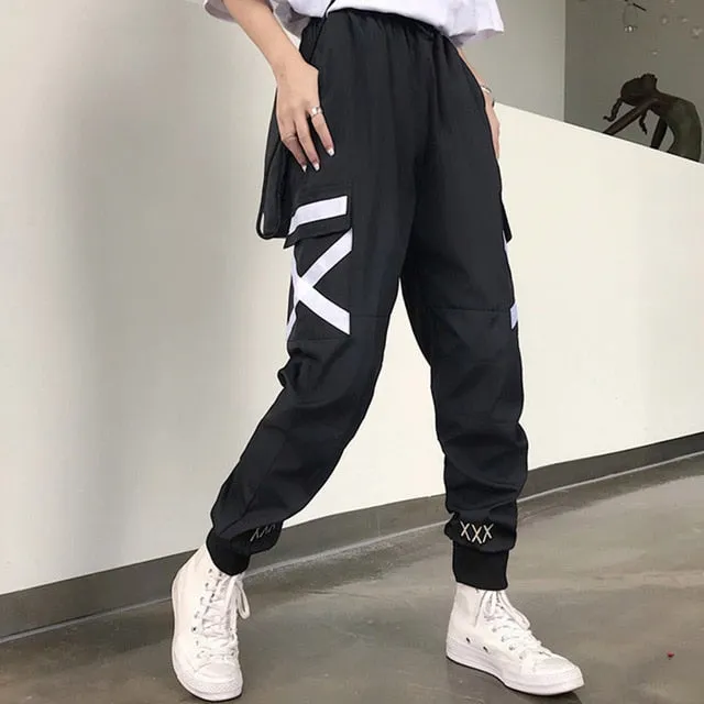 Women High Waist Loose Streetwear pants