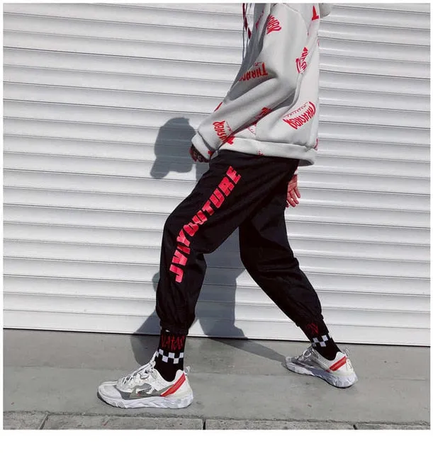 Women High Waist Loose Streetwear pants