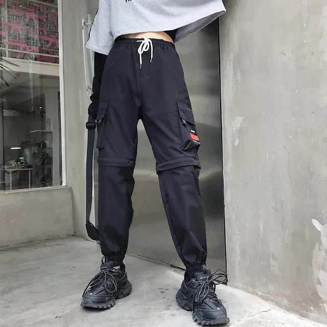 Women High Waist Loose Streetwear pants